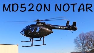 MD 520N NOTAR Helicopter review and flight