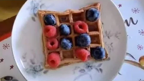 Waffle de dieta