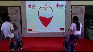 Interactive cycling for events in india