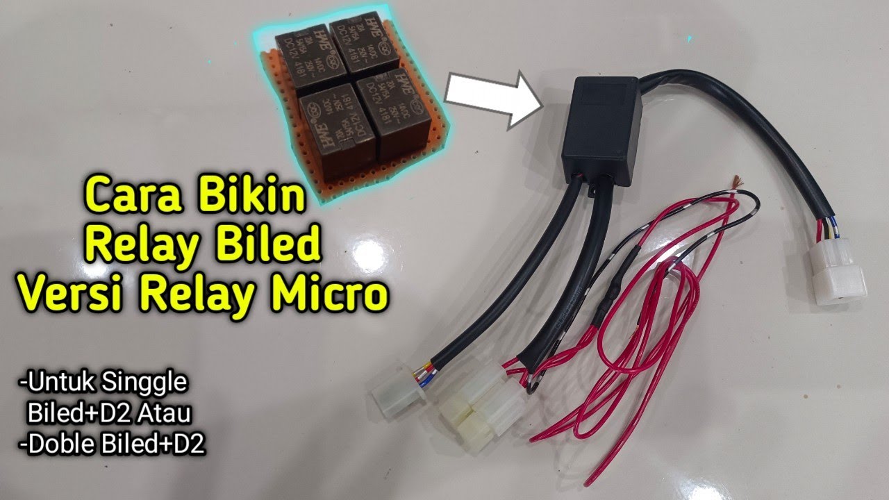 Cara Bikin Relay Biled Versi Relay Micro