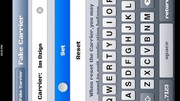 How To Change Carrier Name With Cydia