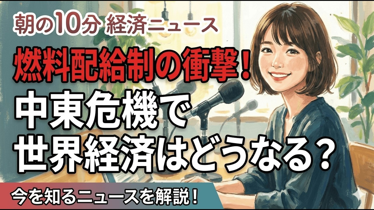 【3/17】燃料配給制の衝撃！中東危機で世界経済はどうなる？5つのニュース — Transcript