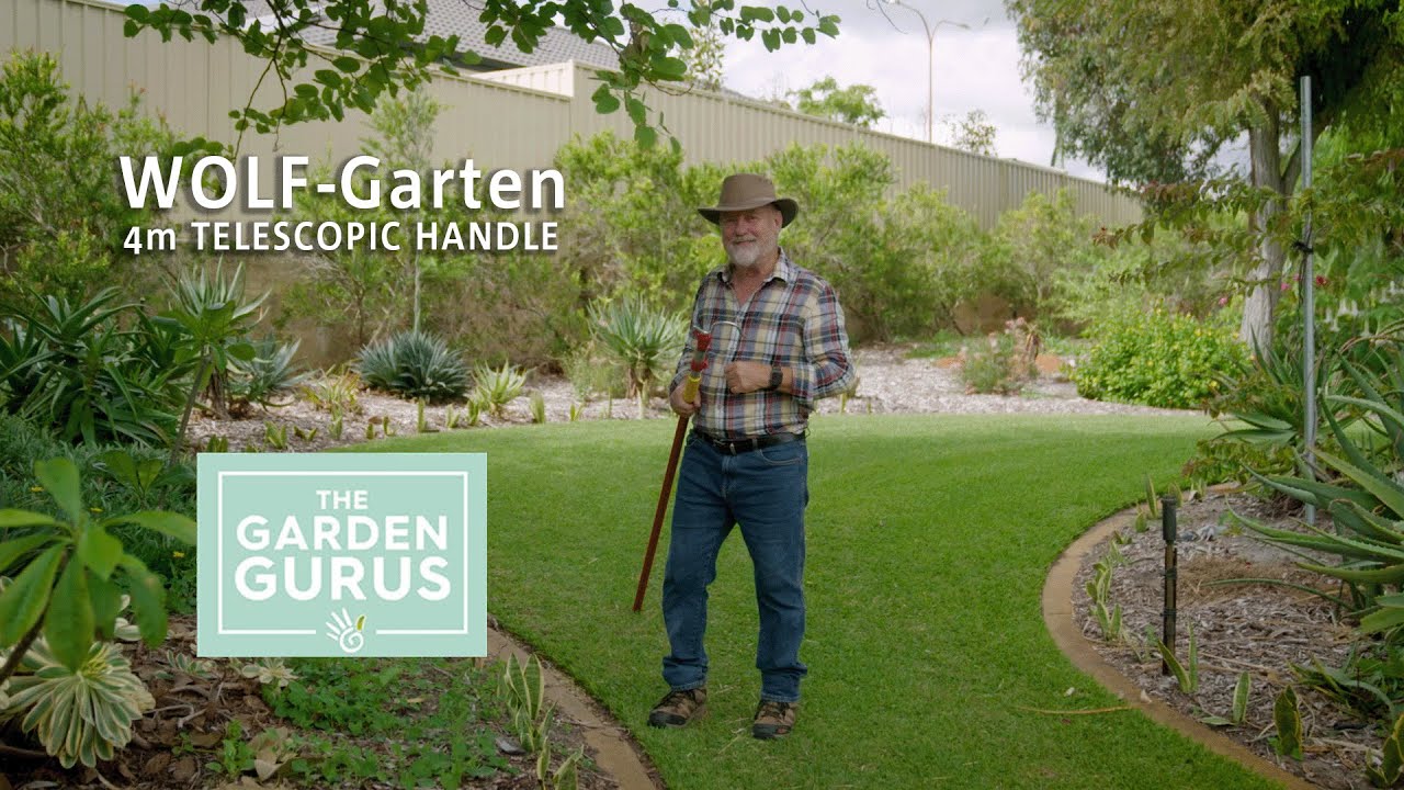 The Garden Gurus Featuring WOLF-Garten | 4m Telescopic Handle