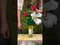 Truco con botella para crear un ramo precioso 💐✨