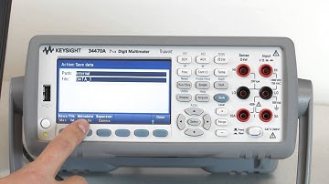 DMM Datalogging with timestamps