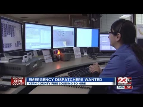 Kern County Fire Department looking to hire Emergency Dispatchers - YouTube