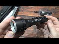 AceBeam L17 Flashlight Kit Review! (World's Longest Range Thrower Tactical Light)