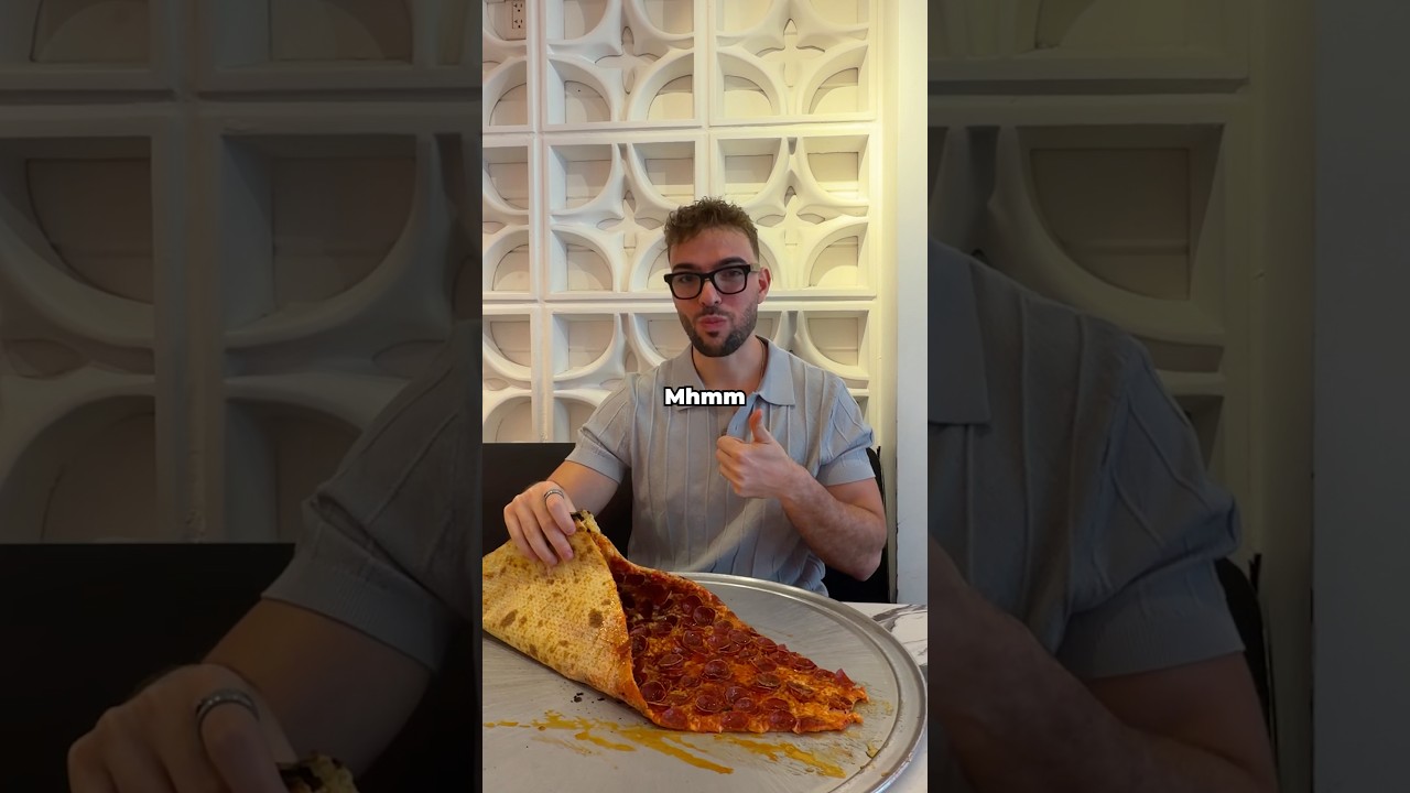 I Ordered The World’s Largest Pizza Slice