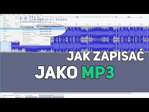 Wideo: Jak Zapisać Plik W Formacie Mp3