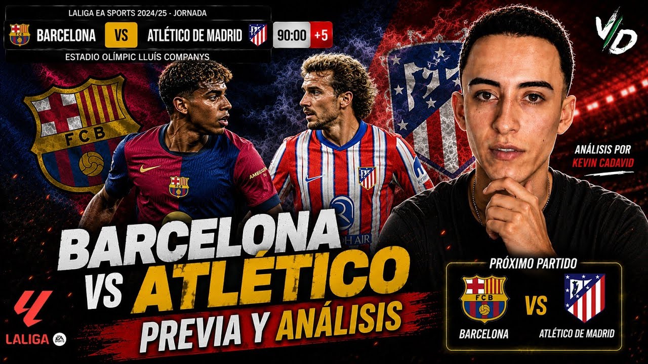 🔴 Barcelona vs Atlético Madrid EN VIVO - ¿DONDE VER? / Champions League ...