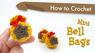 How to Crochet Mini Bell Bags from Animal Crossing || Beginner Pattern Tutorial