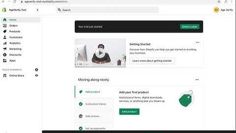 AgeVerify Installation Instructions for Shopify