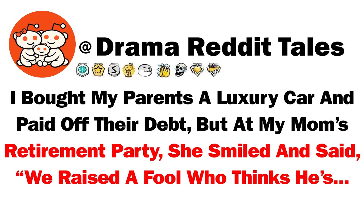 I Bought My Parents a Luxury Car and Paid Off Their Debt, But at My Mom’s Retirement Party, She...