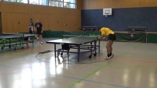 Commerzbank Cup Tischtennis SC Uttenreuth 20150723 2 stoni vs B Hess TSV Stein 1