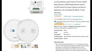 DIY - Installing a Wireless light switch (LoraTap Wireless Lights Switch Kit) Net Worth