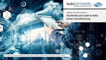 Accelerate your path to data-driven manufacturing
