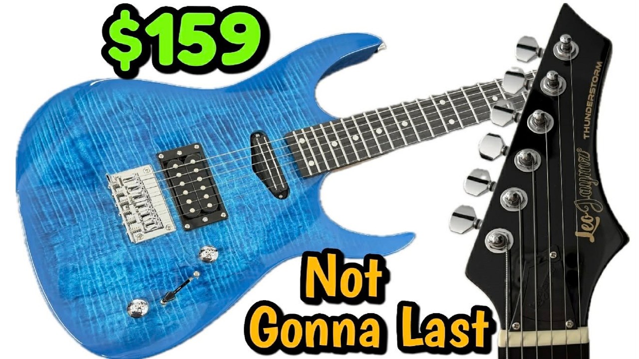 Leo Jaymz Has The Best Low Cost Guitars! All This For Just $160