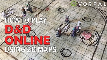 How to Play D&D Online Using 2D Maps