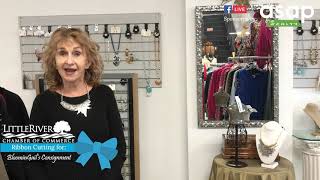 Ribbon Cutting at Bloomingails Consignment