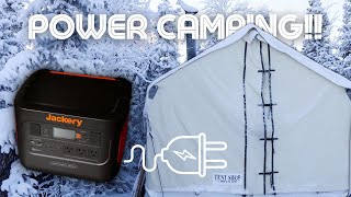 Camping with Power is Better. The New Jackery 1000 PRO