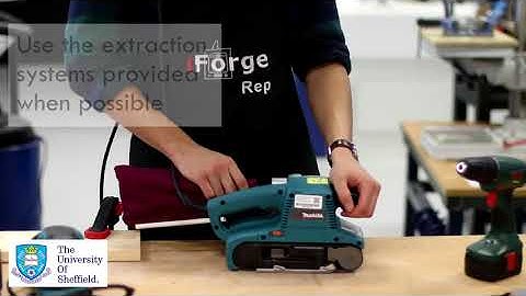 Using Powered Hand Tools in the iForge