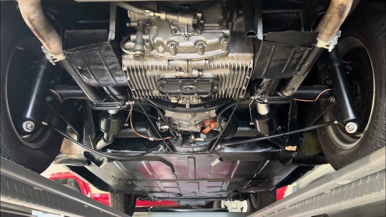 1958 Porsche 356 A 1600 Coupe Underside YouTube