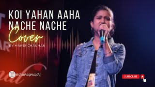 Disco Dancer - Koi Yahan Aha Nache Nache Singer Usha Uthup ( Stage performance by Mansi Chauhan )