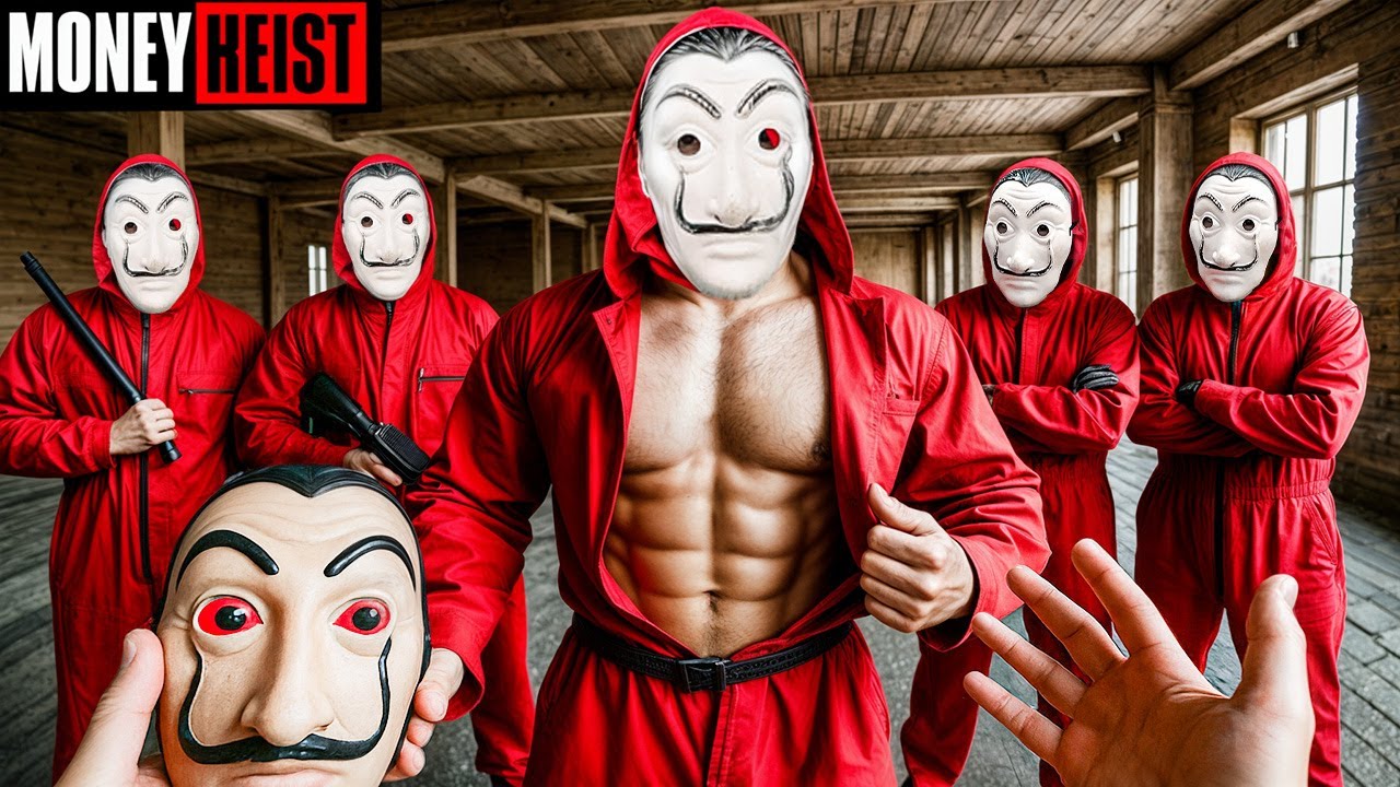 BAD GUYS: No ESCAPE, POLICE End the Unstoppable | PARKOUR VS MONEY HEIST! 7 (BELLA CIAO) Epic POV