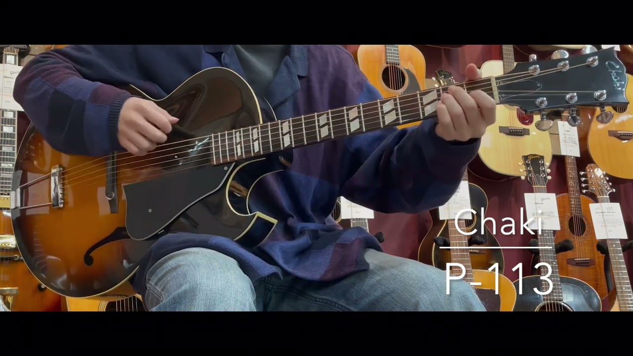 試奏動画】Chaki P-113 [LASTGUITAR] - YouTube
