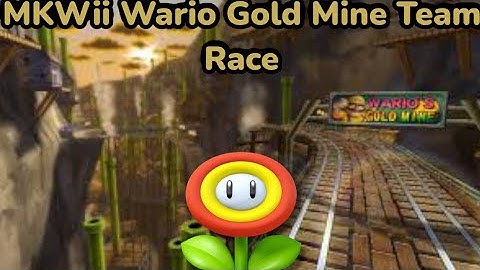 Mario Kart Wii Flower Cup Wario