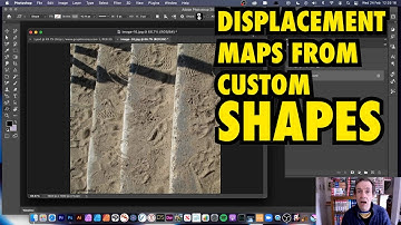 INSTANT Photoshop displacement maps tutorial HOW TO