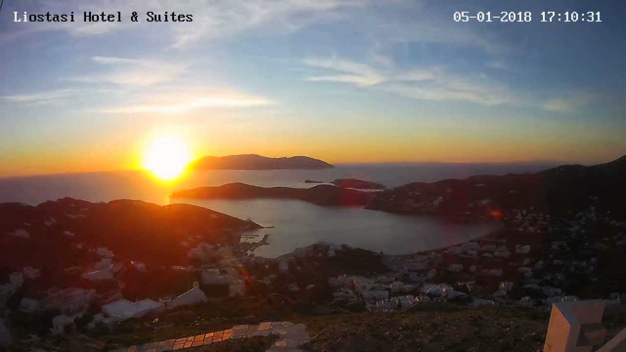 Ios Island Sunset Video: 05 Jan 2018 - YouTube