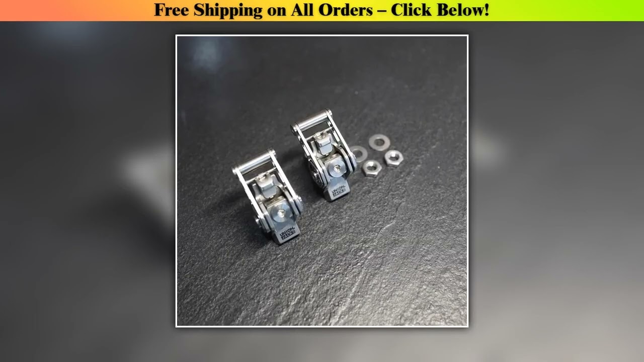 Foldable Titanium Hinge Clip for BROMPTON Folding Bike Refitted A C P Tline Switching Quick