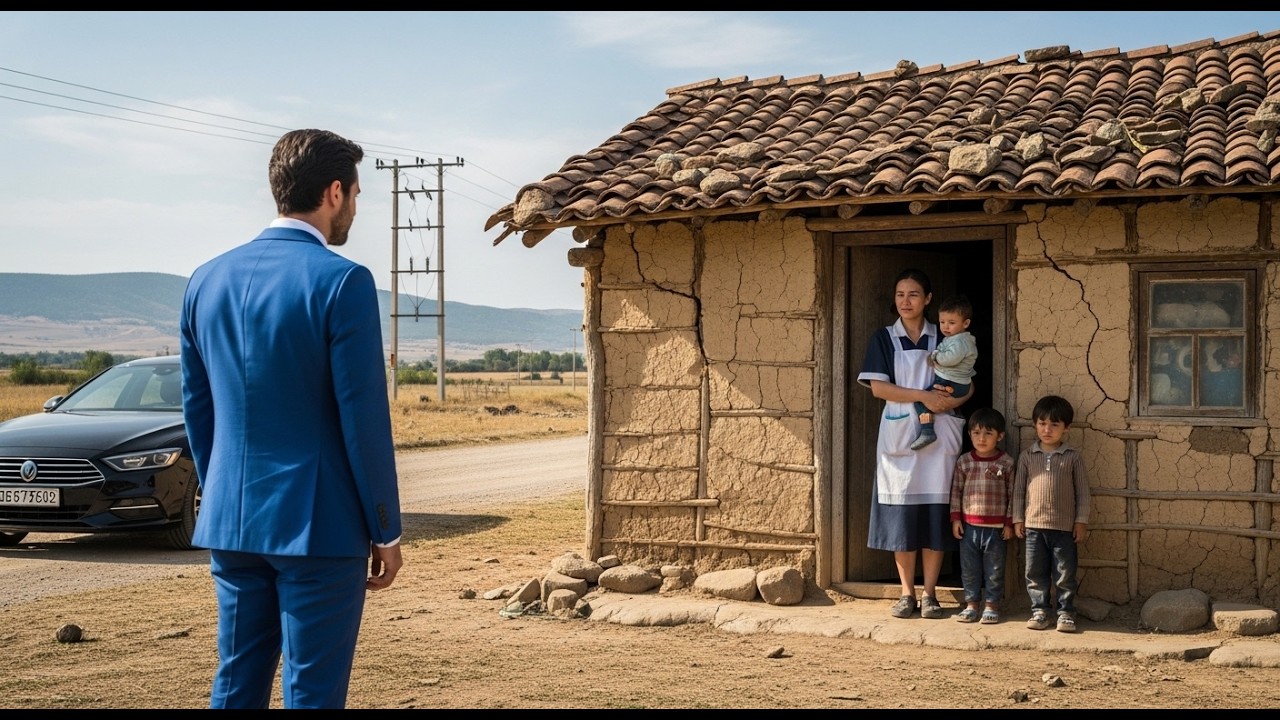 MILIONÁRIO DESCONFIA DA FAXINEIRA, A SEGUE ATÉ A CASA ABANDONADA E OS FILHOS REVELAM TODA A VERDADE