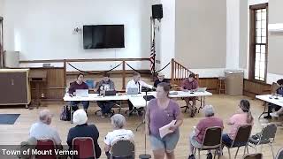 Selectboard Meeting 8/10/26