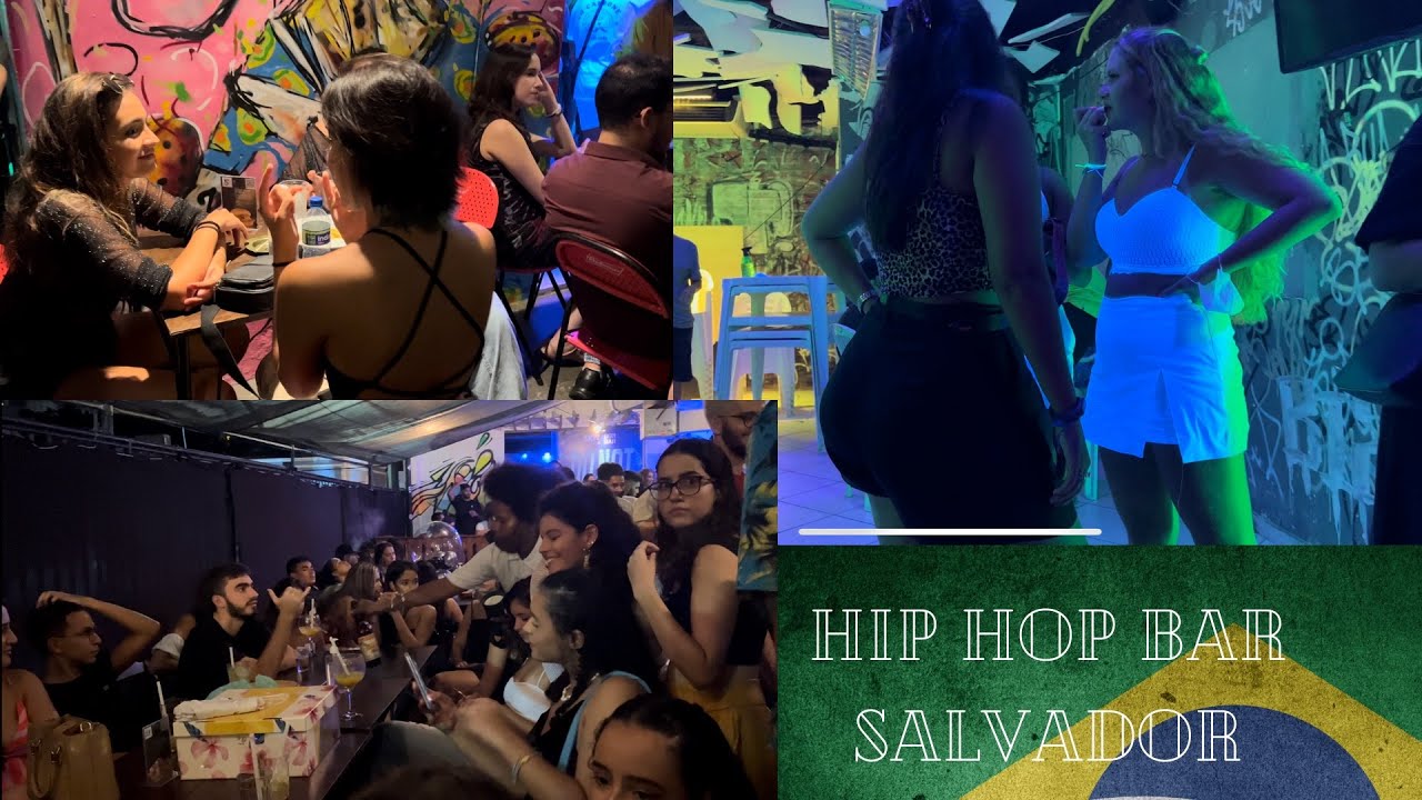 Hip Hop Bar In Salvador Bahia Bombar YouTube