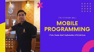Mobile Programming-Pertemuan 5