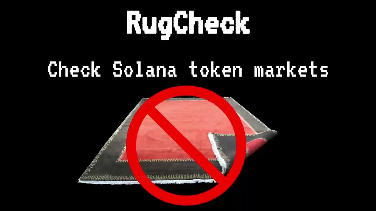 How To Avoid Rug Pulls & Scams On Solana Using Rugcheck.xyz - YouTube