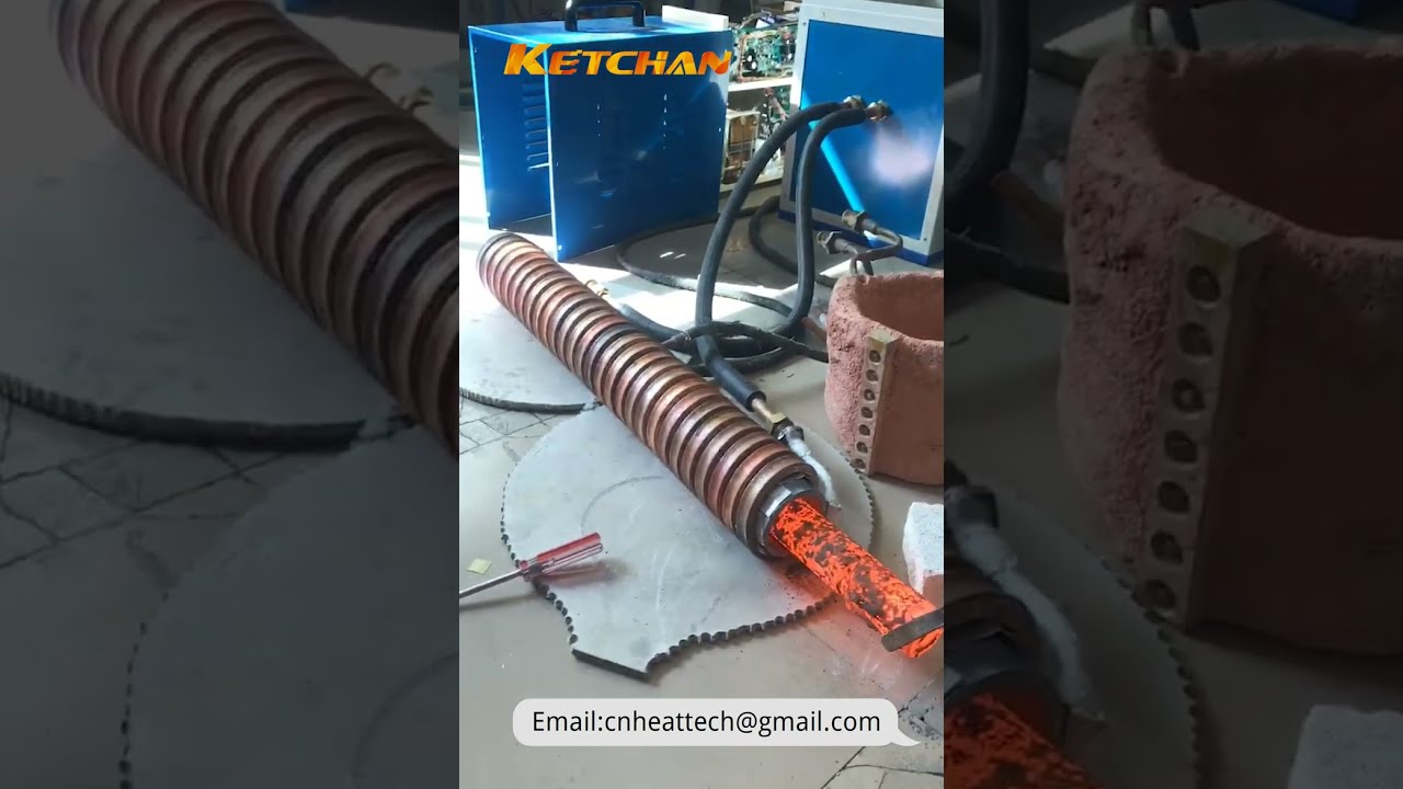 Steel Bar Induction Heating for Forging