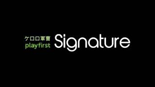 Sergeant Keroro Playfirst, Signature 2016-2019 Logo