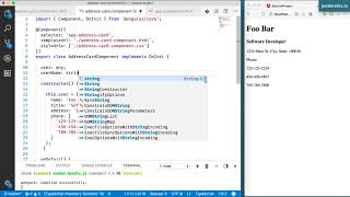 Famous Angular 6 Basics 13 - Passing inputs to components Wealth