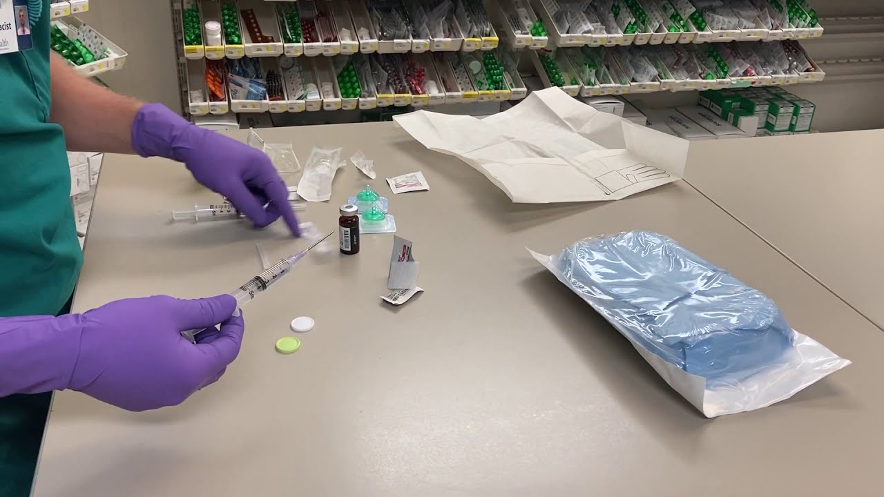 Compounding Intrathecal Nicardipine Part 1 - YouTube