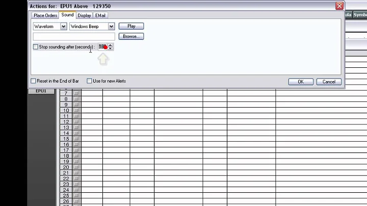 Overview of CQG's Price Alerts