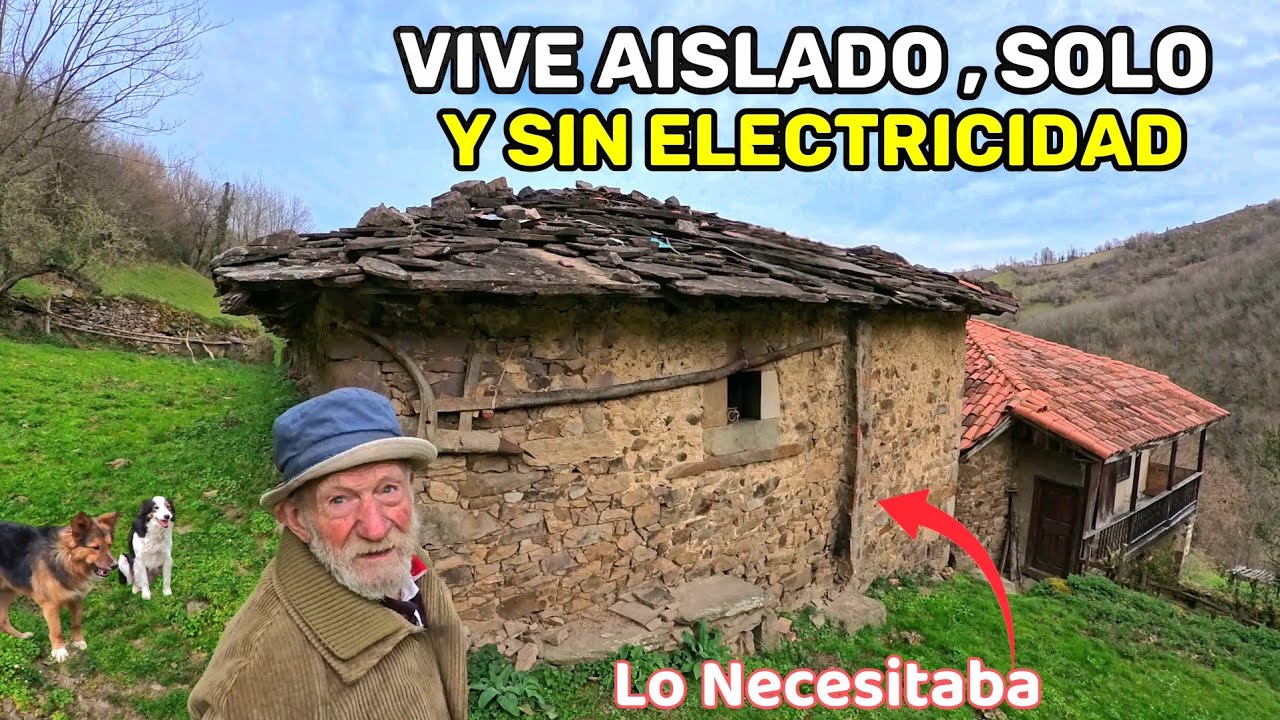 TIENE 92 años ,Es feliz con sus animales y la Naturaleza "pero necesitaba esto" PARTE 1