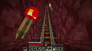 Minecraft: Activating Powered Rails by putting Redstone Torches on the wall near them ? screenshot 1