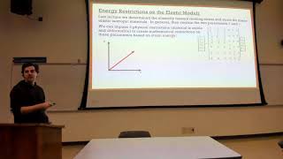 Intro to Continuum Mechanics Lecture 13 | Energy Restrictions on the Elastic Moduli