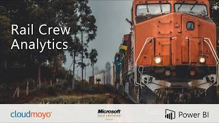 Power BI Showcase | CloudMoyo Rail Crew Analytics