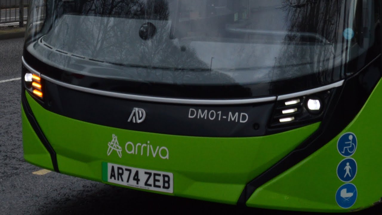 Day 19 of the Xmas Countdown: Arriva Northumbria ADL Enviro400EV DM01-MD AR74ZEB