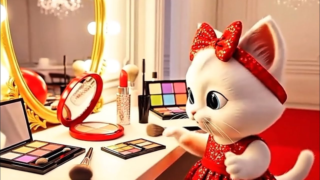 Cute Cat Doing Makeup 💄😻 | Funny & Adorable Cat VideoSweet Kitty Gets Ready 💕🐱 | Cutest Cat Makeup 