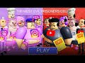 INSTAGRAM BOSSES Vs YOUTUBE BOSSES BARRY'S PRISON RUN OBBY (#roblox )